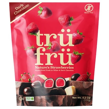Tru Fru Dark Chocolate Nature's Strawberries