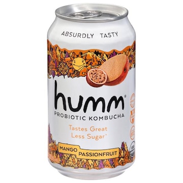 Humm Probiotic Mango Passionfruit Kombucha