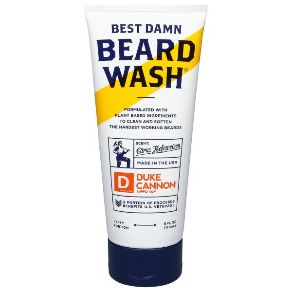 Duke Cannon Supply Co. Beard Wash, Citrus Hefeweizen