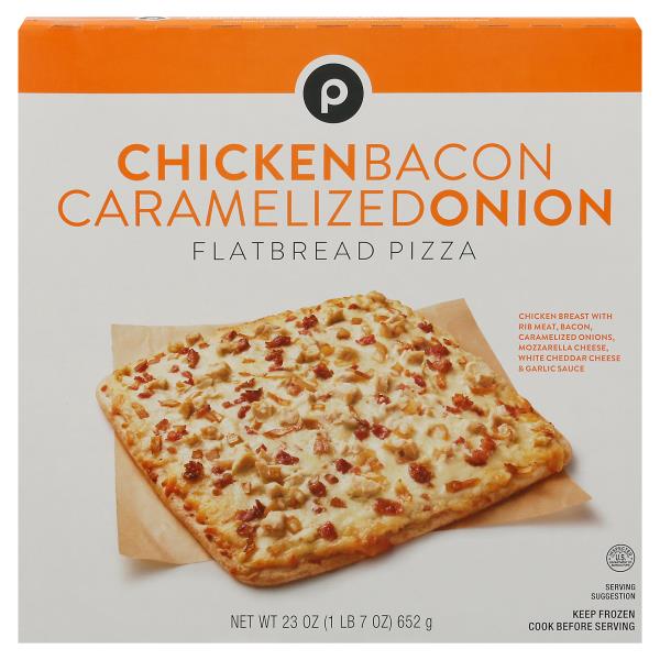 Publix Flatbread Pizza, Chicken Bacon Caramelized Onion Publix Super