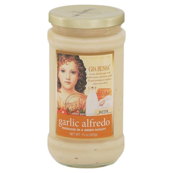Gia Russa Pasta Sauce, Select, Garlic Alfredo Publix Super Markets