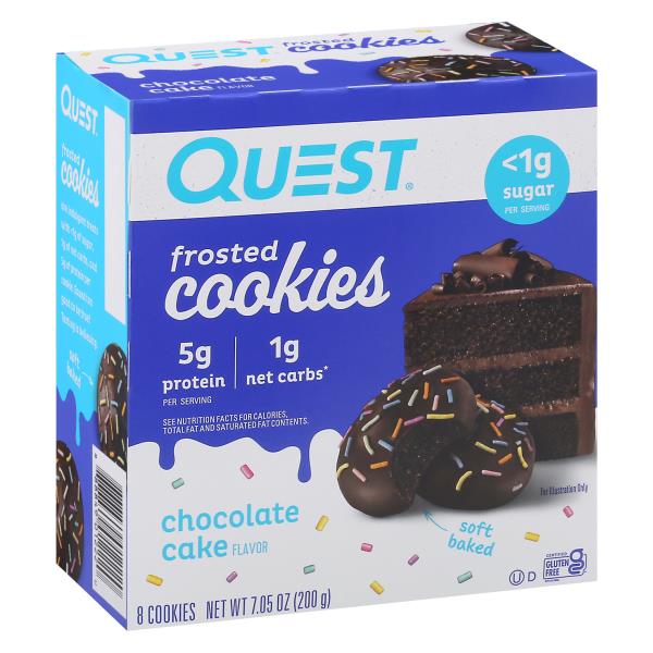 Quest Cookies, Frosted, Chocolate Cake Flavor Publix Super Markets