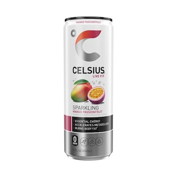 Celsius Sparkling Mango Passionfruit, Functional Energy Drink