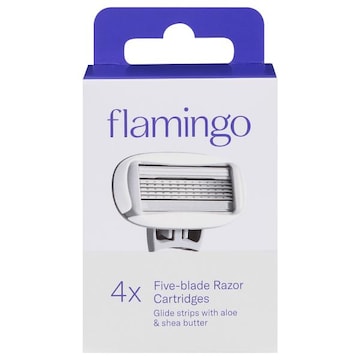 Flamingo Razor Cartridges, Five-Blade
