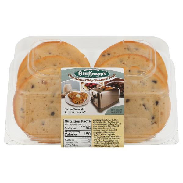 Bill Knapp's Toaster Tops, Chocolate Chip Publix Super Markets