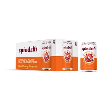 Spindrift Unsweetened Blood Orange Tangerine Sparkling Water