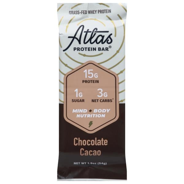 Atlas Protein Bar Protein Bar, Chocolate Cacao Publix Super Markets
