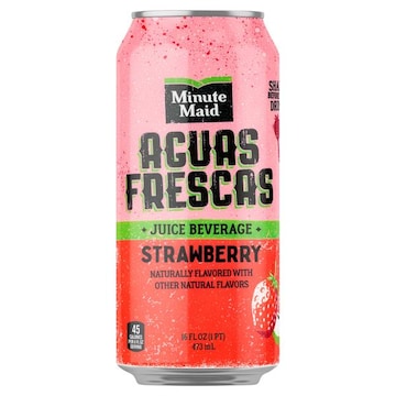Minute Maid Aguas Frescas Juice Beverage, Strawberry