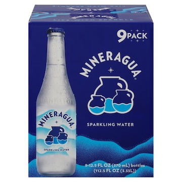 Mineragua Sparkling Water, 9 Pack