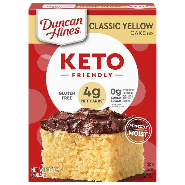 Duncan Hines Keto Friendly Cake Mix, Classic Yellow | Publix Super