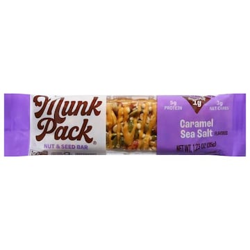 Munk Pack Nut & Seed Bar, Caramel & Sea Salt