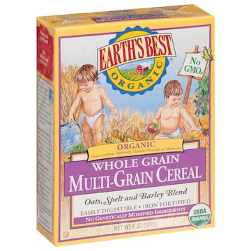 Earth's Best Organic Multi-Grain Cereal, Organic, Whole Grain