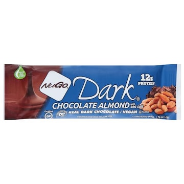 NuGo Dark Protein Bar, Chocolate Almond