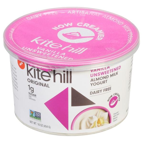 Kite Hill Yogurt, Almond Milk, Vanilla Unsweetened, Original Publix