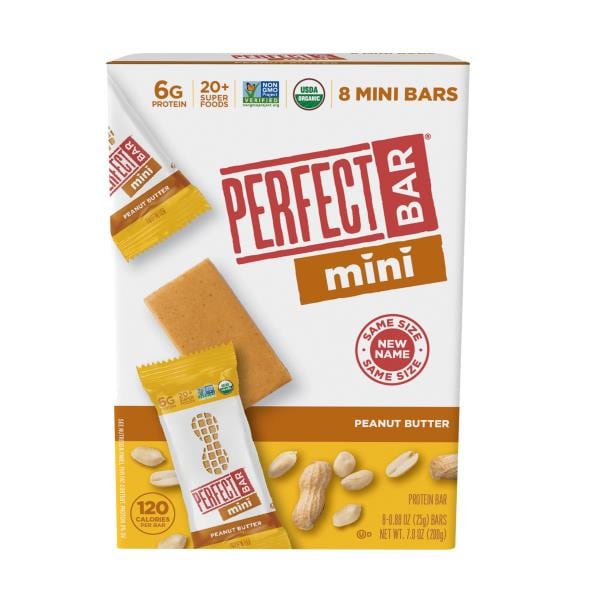 Perfect Bar Perfect Bar Mini GlutenFree Peanut Butter Protein Bar