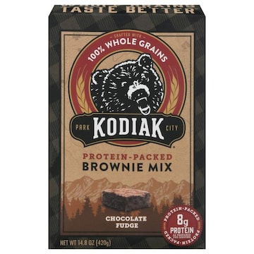 Kodiak Cakes Brownie Mix, Protein-Packed, Chocolate Fudge