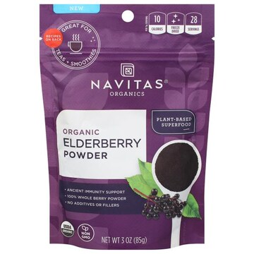 Navitas Organics Elderberry Powder, Organic