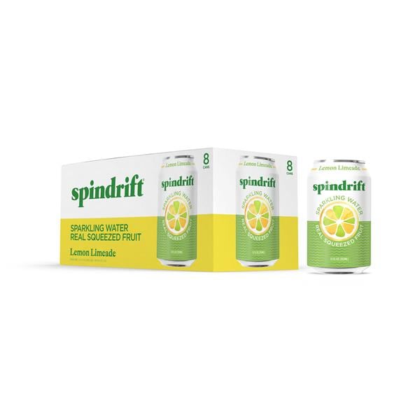 Spindrift Sparkling Water, Lemon Limeade, Unsweetened Publix Super Markets