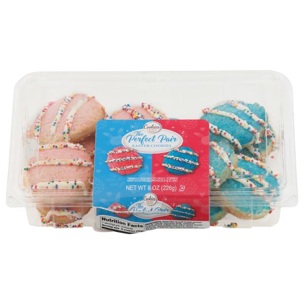 Cookies United The Perfect Pair Cookies, Easter, Vanilla Sugar Publix
