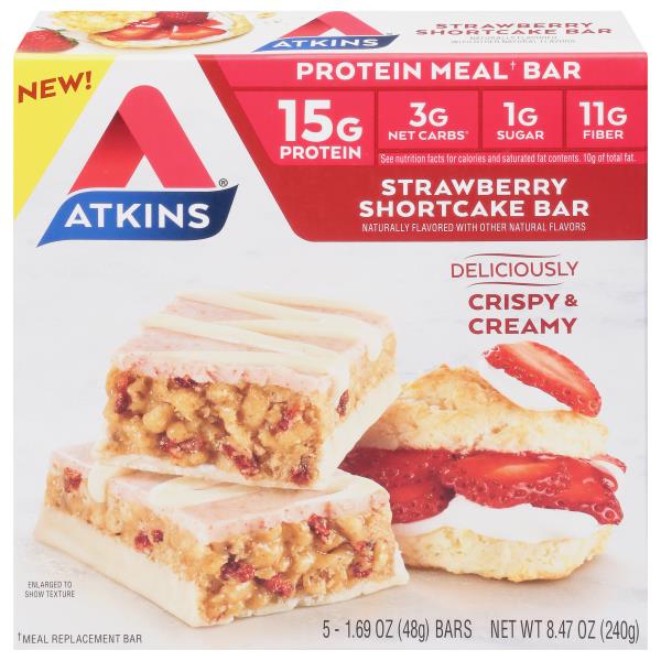Atkins Protein Meal Bar, Strawberry Shortcake Publix Super Markets