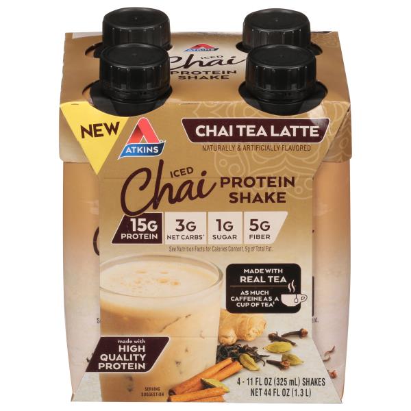 Atkins Protein Shake, Iced Chai, Chai Tea Latte Publix Super Markets