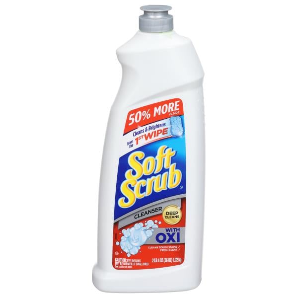 Soft Scrub Cleanser, with Oxi, Fresh Scent Publix Super Markets