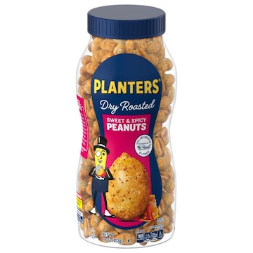 Planters Peanuts, Sweet & Spicy, Dry Roasted