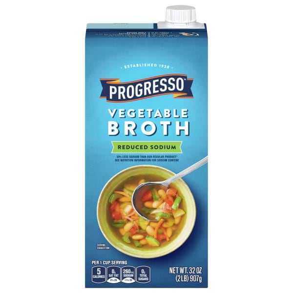 Progresso Vegetable Broth, Reduced Sodium | Publix Super Markets