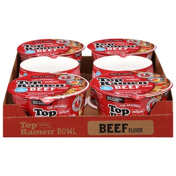 Top Ramen Top Ramen Beef Flavor Ramen Noodles