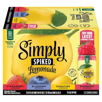 Simply Spiked Lemonade Variety Pack Beer