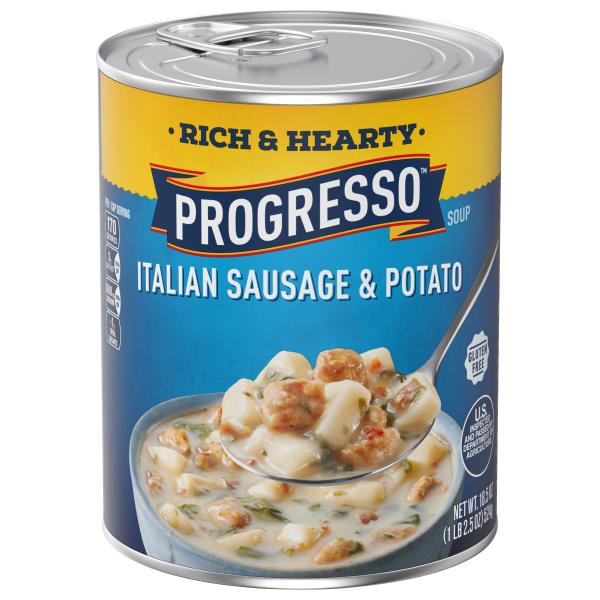 Progresso Soup, Italian Sausage & Potato, Rich & Hearty Publix Super