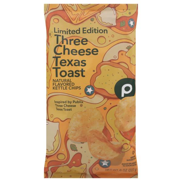 Publix Kettle Chips, Three Cheese Texas Toast Publix Super Markets