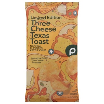 Publix Kettle Chips, Three Cheese Texas Toast