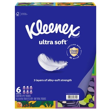 Kleenex Ultra Soft 3-Ply Tissues