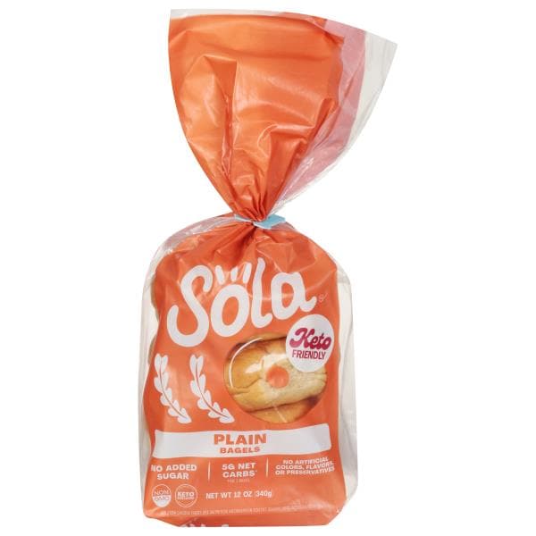 Sola Bagels, Plain | Publix Super Markets