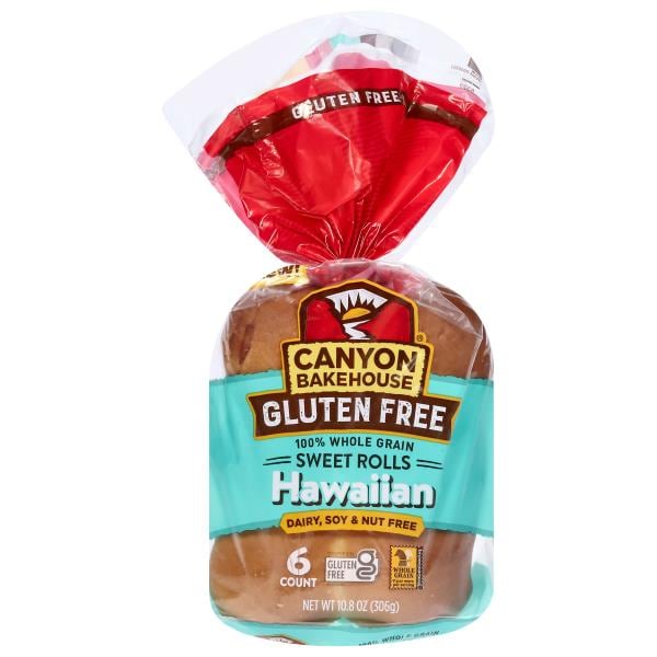 Canyon Bakehouse Sweet Rolls, Gluten Free, Hawaiian | Publix Super Markets