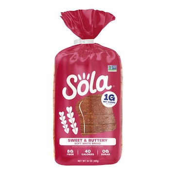 Sola Sweet & Buttery Bread, Low-Carb, No Added Sugar