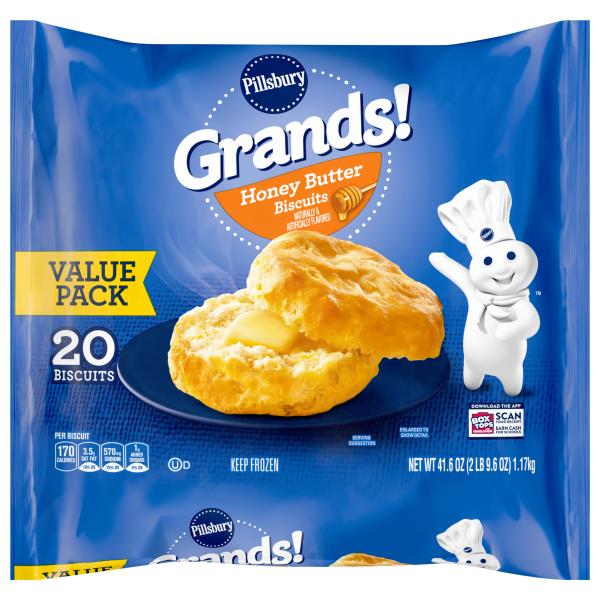 Pillsbury Grands! Biscuits, Honey Butter, Value Pack Publix Super Markets