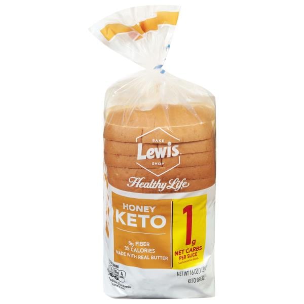 Healthy Life Bread, Keto, Honey Publix Super Markets