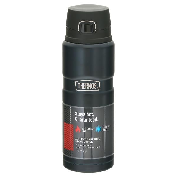 Thermos Bottle, Vacuum Insulated, Double Wall, Stainless Steel, 24