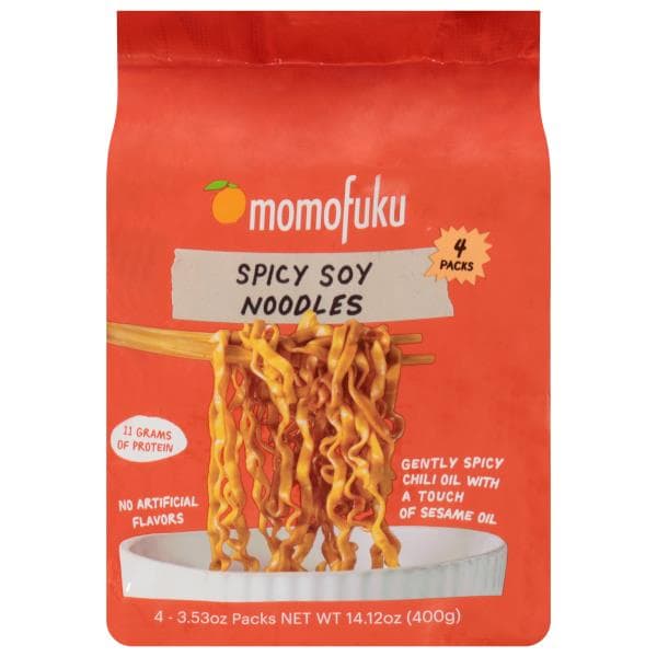 Momofuku Noodles, Spicy Soy, 5 Packages Publix Super Markets