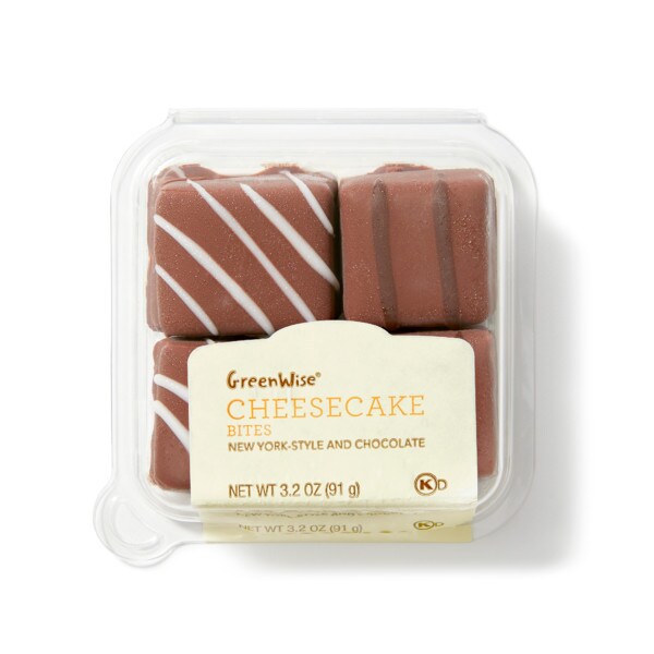 GreenWise New York & Chocolate Cheesecake Bites 4ct | Publix