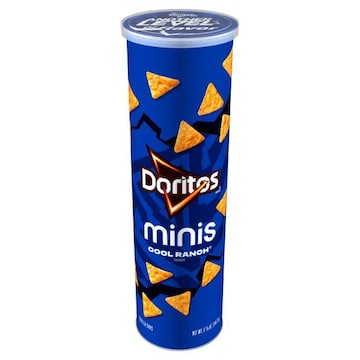 Doritos Tortilla Chips, Cool Ranch Flavored, Minis
