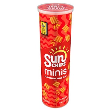 SunChips Whole Grain Snacks, Garden Salsa Flavored, Minis