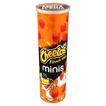 Cheetos Cheese Flavored Snacks, Flamin' Hot Flavored, Minis