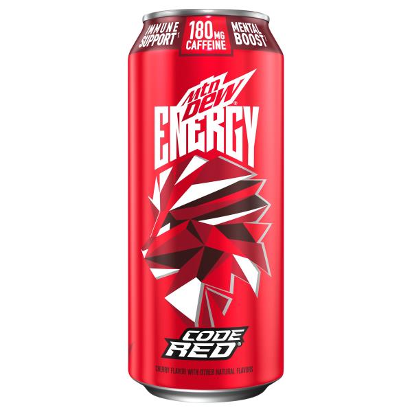 Mtn Dew Energy Energy Drink, Code Red Publix Super Markets