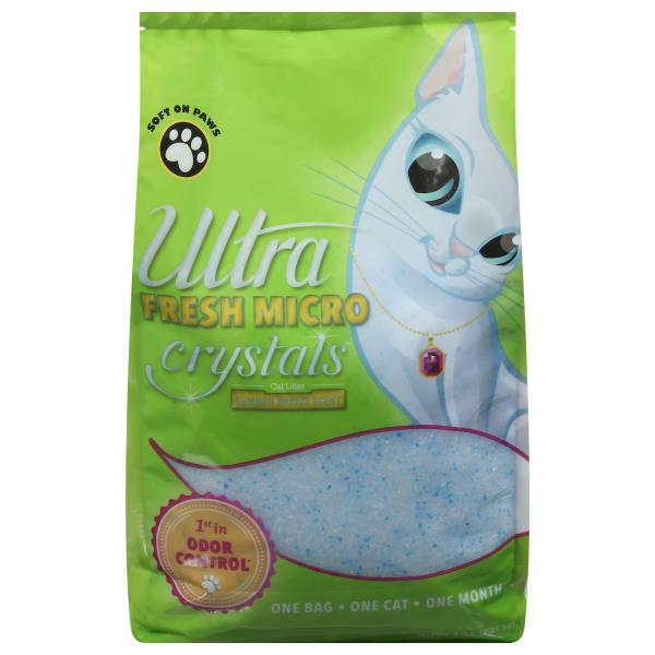 UltraPet Cat Litter, Micro Crystals, Fresh, Summer Breeze Scent ...