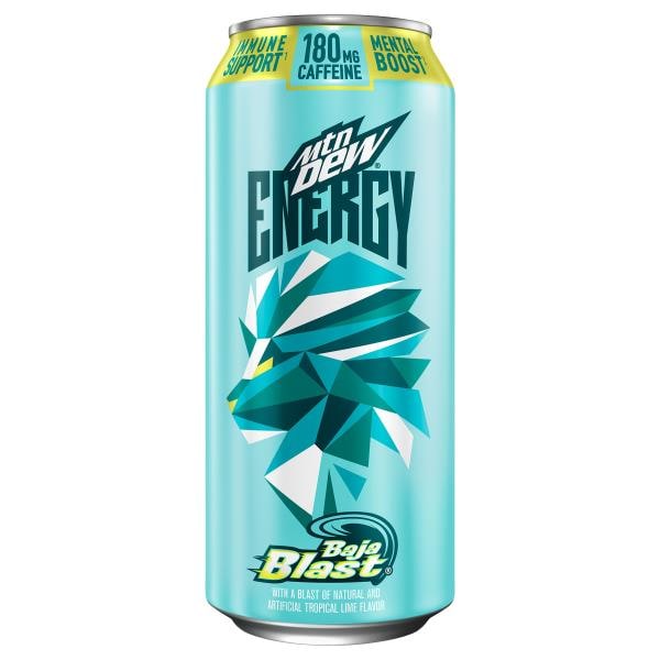 Mtn Dew Energy Drink, Baja Blast Publix Super Markets