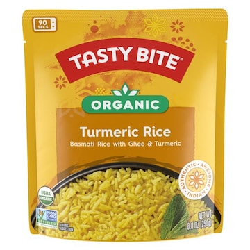 Tasty Bite Organic Turmeric Rice 8.8oz Fragrant turmeric rice