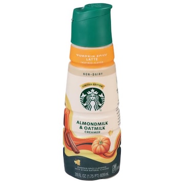 Starbucks Almondmilk & Oatmilk Pumpkin Spice Latte Creamer